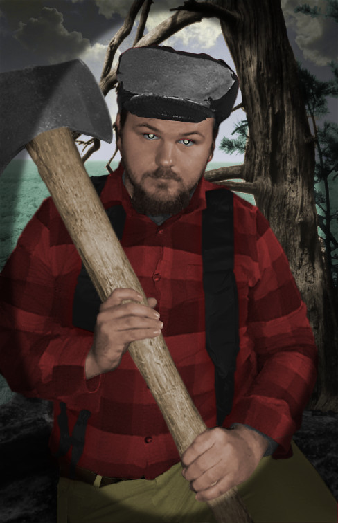 Paul Bunyan Actual Real Photograph